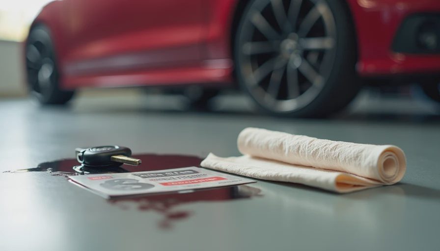 small oil puddle under car: What It Means and What to Check First