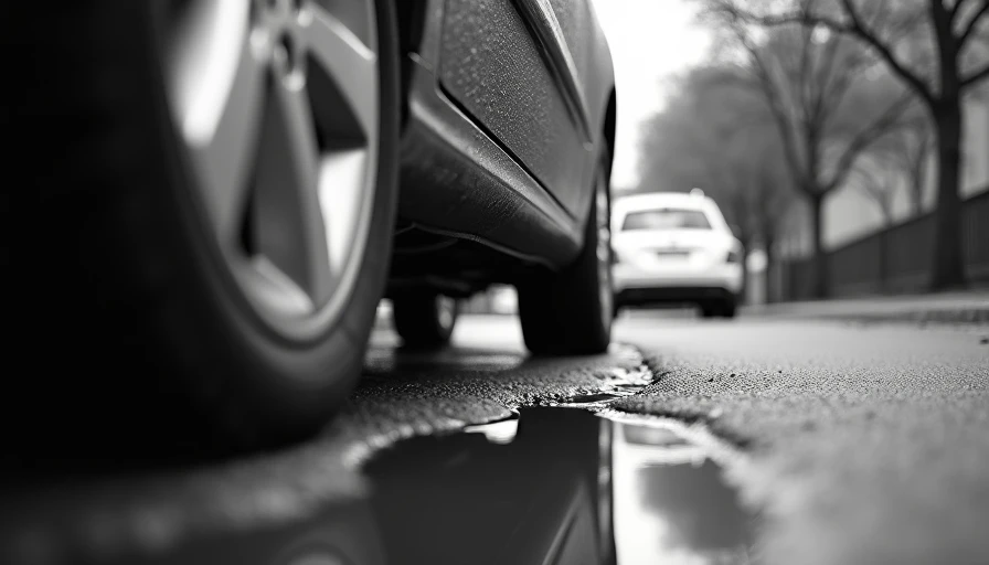 Illustration for why is there a puddle under my car but no leak