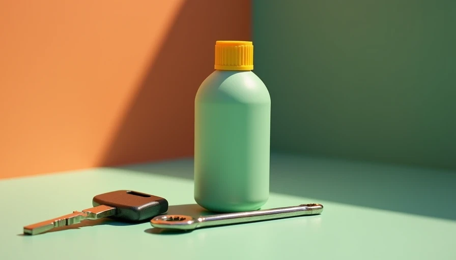 Visual context for synthetic oil in older cars