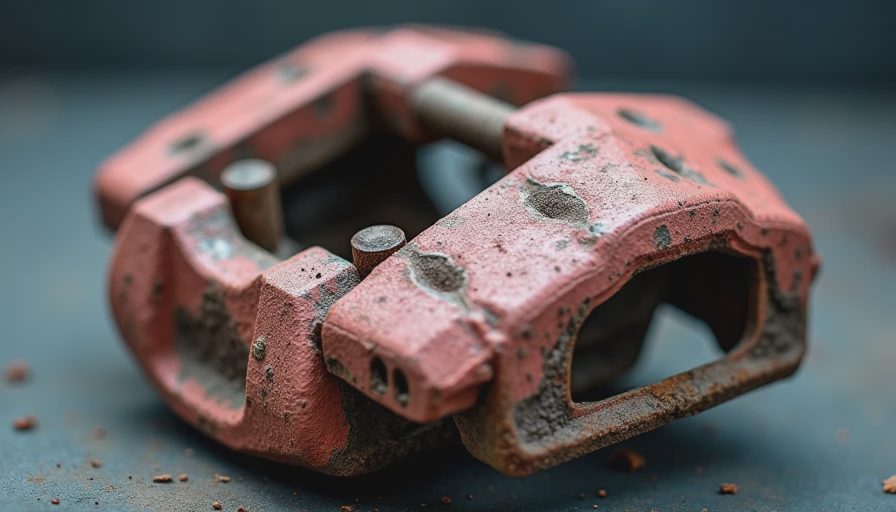 Visual context for what does a bad caliper sound like