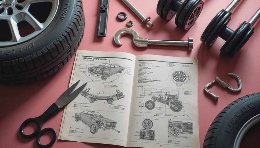 Visual context for snapped suspension spring