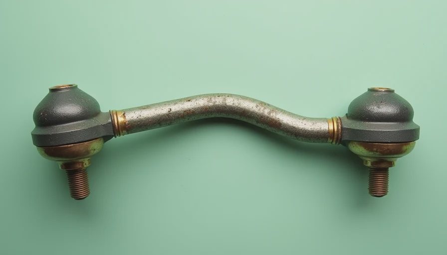 Visual context for what does a bent tie rod look like